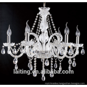 table top chandelier centerpieces , glass decoration light for wedding